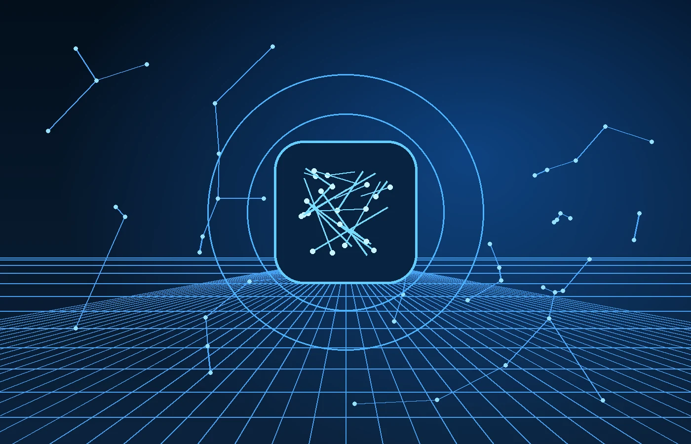 Generated data and AI network
